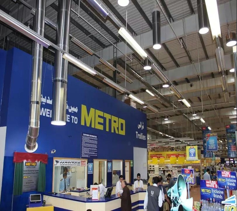 麥德龍超市無電照明系統(tǒng)案例