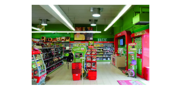 索樂圖無電照明——寵物食品商店需要什么樣的光源?