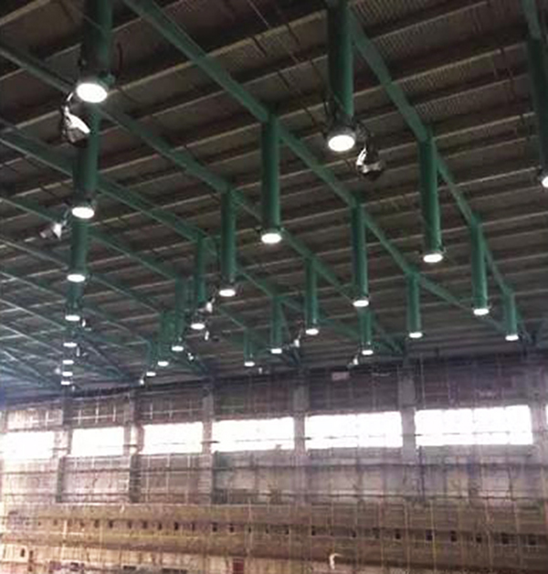 索樂圖導(dǎo)光管案例 上海嘉定體育館