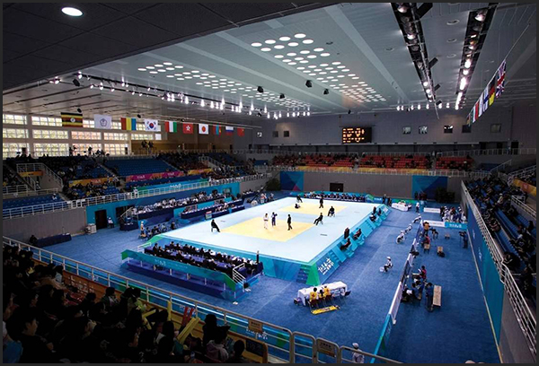 索樂(lè)圖導(dǎo)光管案例北京奧運(yùn)會(huì)柔道跆拳道館