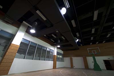 杭州江南文苑地下籃球場